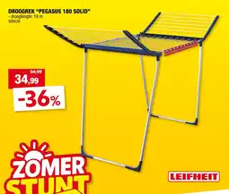 Hubo Droogrek pegasus 180 solid aanbieding