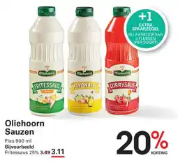 Sligro Oliehoorn Sauzen aanbieding