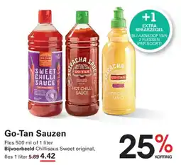 Sligro Go-Tan Sauzen aanbieding