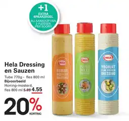 Sligro Hela dressing en sauzen aanbieding