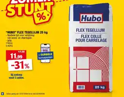 Hubo hubo flex tegellijm aanbieding