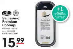 Sligro Sanissimo Premium Roomijs aanbieding