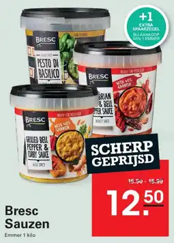 Sligro Bresc Sauzen aanbieding