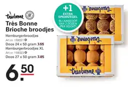 Sligro Très Bonne Brioche broodjes aanbieding