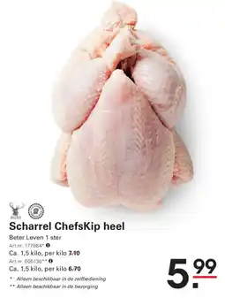Sligro Scharrel ChefsKip heel aanbieding