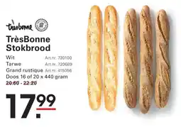Sligro TrèsBonne Stokbrood aanbieding
