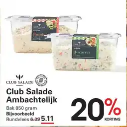 Sligro Club Salade Ambachtelijk aanbieding