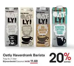 Sligro Oatly Haverdrank Barista aanbieding
