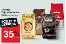 Sligro Lavazza Espressobonen aanbieding