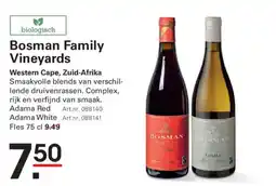 Sligro Bosman Family Vineyards aanbieding