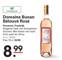 Sligro Domaine Bunan Bélouvé Rosé aanbieding