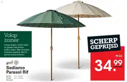 Sligro Sediamo Parasol Rif aanbieding