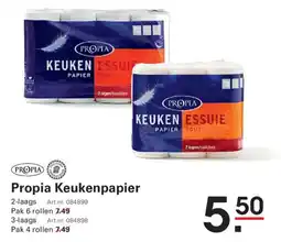 Sligro Propia Keukenpapier aanbieding