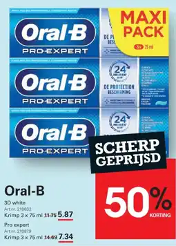 Sligro Oral-B aanbieding