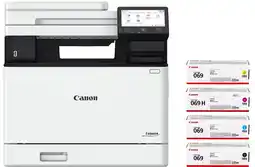 Coolblue Canon i-SENSYS MF754 CDW II + 1 Set de Toners XL Supplémentaires aanbieding