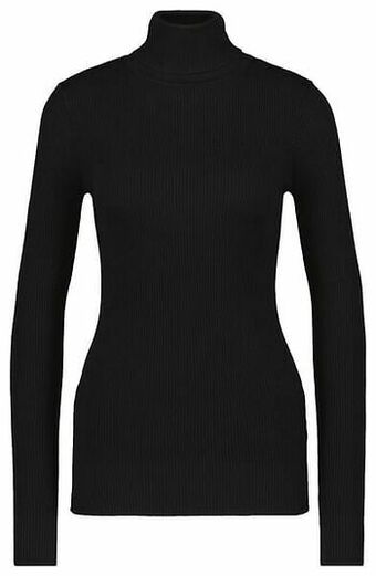HEMA HEMA Dames Top Met Col Zwart (zwart) aanbieding
