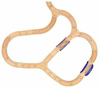 HEMA HEMA Treinset Hout 69-delig aanbieding