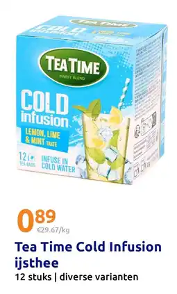 Action Tea Time Cold Infusion ijsthee aanbieding