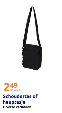 Action Schoudertas of heuptasje aanbieding
