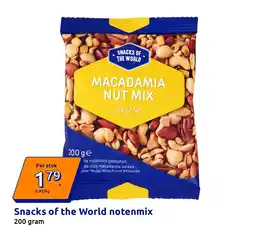 Action Snacks of the World notenmix aanbieding