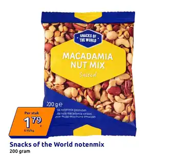 Action Snacks of the World notenmix aanbieding