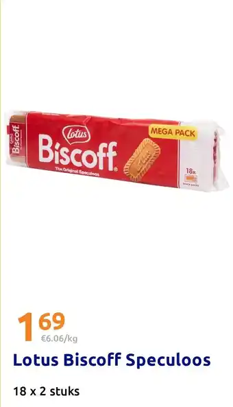 Action Lotus Biscoff Speculoos aanbieding