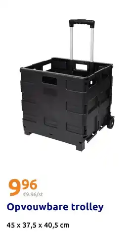 Action Opvouwbare trolley aanbieding