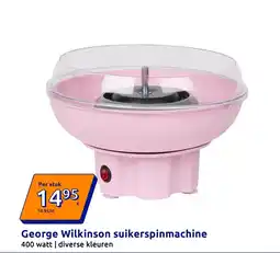 Action george wilkinson suikerspinmachine aanbieding