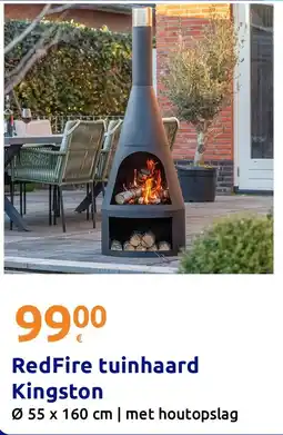 Action redfire tuinhaard kingston aanbieding