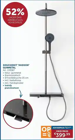 Zelfbouwmarkt Douchezet hudson aanbieding