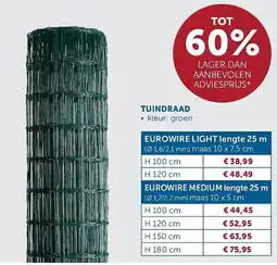 Zelfbouwmarkt Tuindraad aanbieding