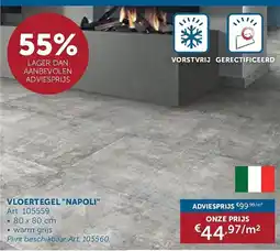 Zelfbouwmarkt Vloertegel napolì aanbieding