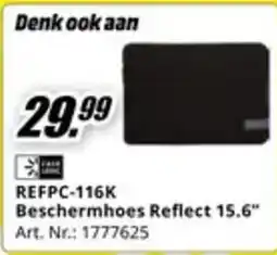 MediaMarkt REFPC-116K Beschermhoes Reflect 15.6" aanbieding