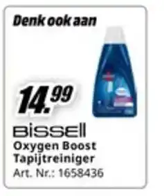 MediaMarkt Bissell Oxygen Boost Tapijtreiniger aanbieding