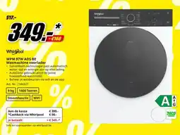 MediaMarkt Whirlpool WPM 97W ADS BE Wasmachine Voorlader aanbieding