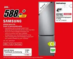 MediaMarkt Samsung koel-vriescombinatie aanbieding