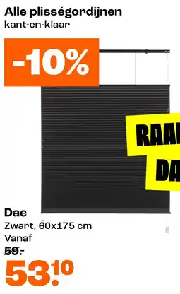 Kwantum Plisségordijnen aanbieding