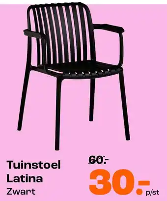 Kwantum Tuinstoel Latina aanbieding