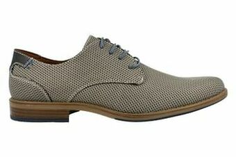 Berca Shoes Sprox Geklede Veterschoen Heren - Kaki aanbieding