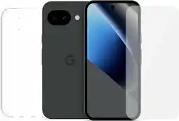 Coolblue Google Pixel 10a 256Go Noir 5G + Pack d'Accessoires de Base aanbieding