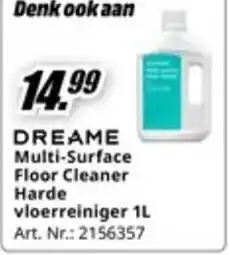MediaMarkt Dreame multi surface floor cleaner harde vloerreiniger aanbieding