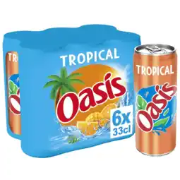 Albert Heijn Oasis Tropical 6-pack aanbieding