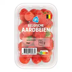 Albert Heijn AH Belgische aardbeien bel aanbieding