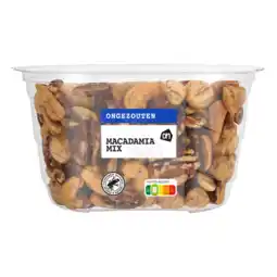 Albert Heijn AH Ongezouten macadamia mix aanbieding