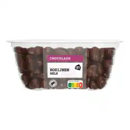 Albert Heijn AH Rozijnen melk chocolade aanbieding