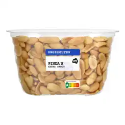 Albert Heijn AH Pinda's extra groot ongezouten aanbieding