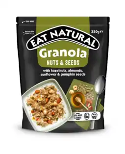 Albert Heijn Eat Natural Granola nuts & seeds aanbieding