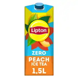 Albert Heijn Lipton Ice tea peach zero sugar aanbieding