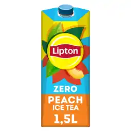 Albert Heijn Lipton Ice tea peach zero sugar aanbieding