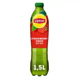 Albert Heijn Lipton Ice tea green strawberry aanbieding